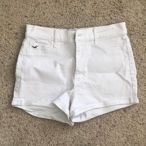 High waisted shorts